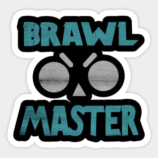 brawl master blue Sticker